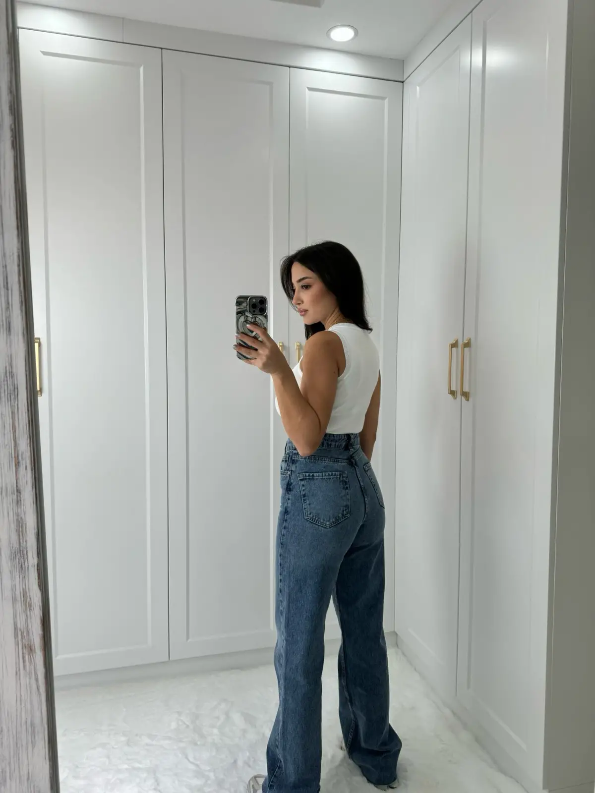 PALAZZO MAVİ RENK JEAN