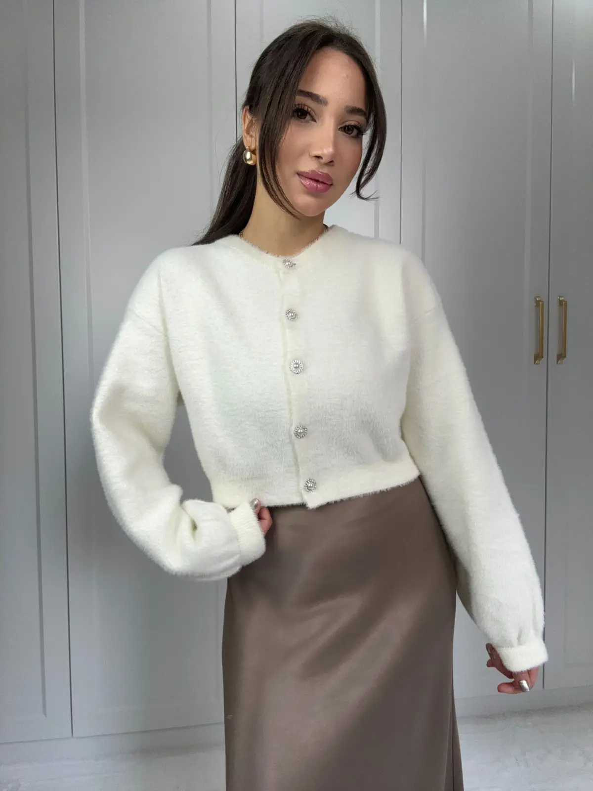 PELUŞ STANDART HIRKA BEYAZ RENK