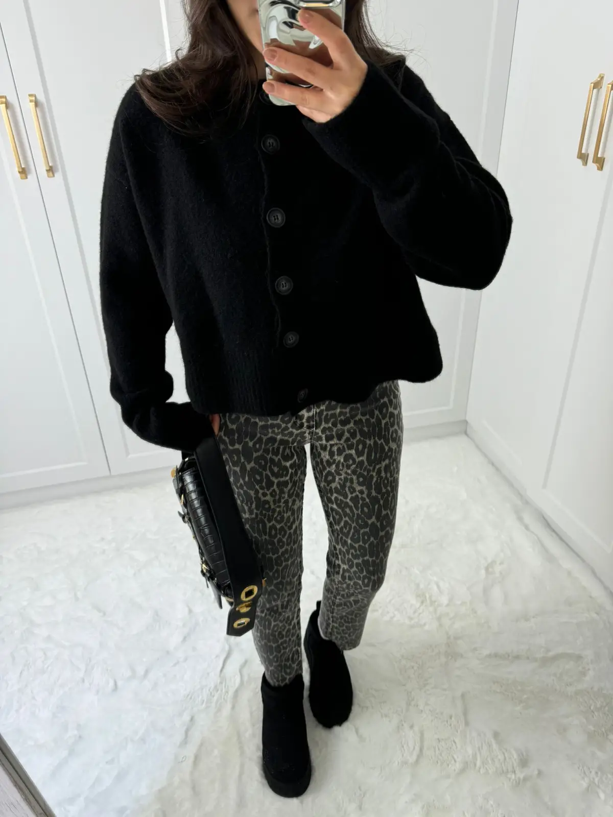 ZARA BOYFİT LEOPAR JEAN