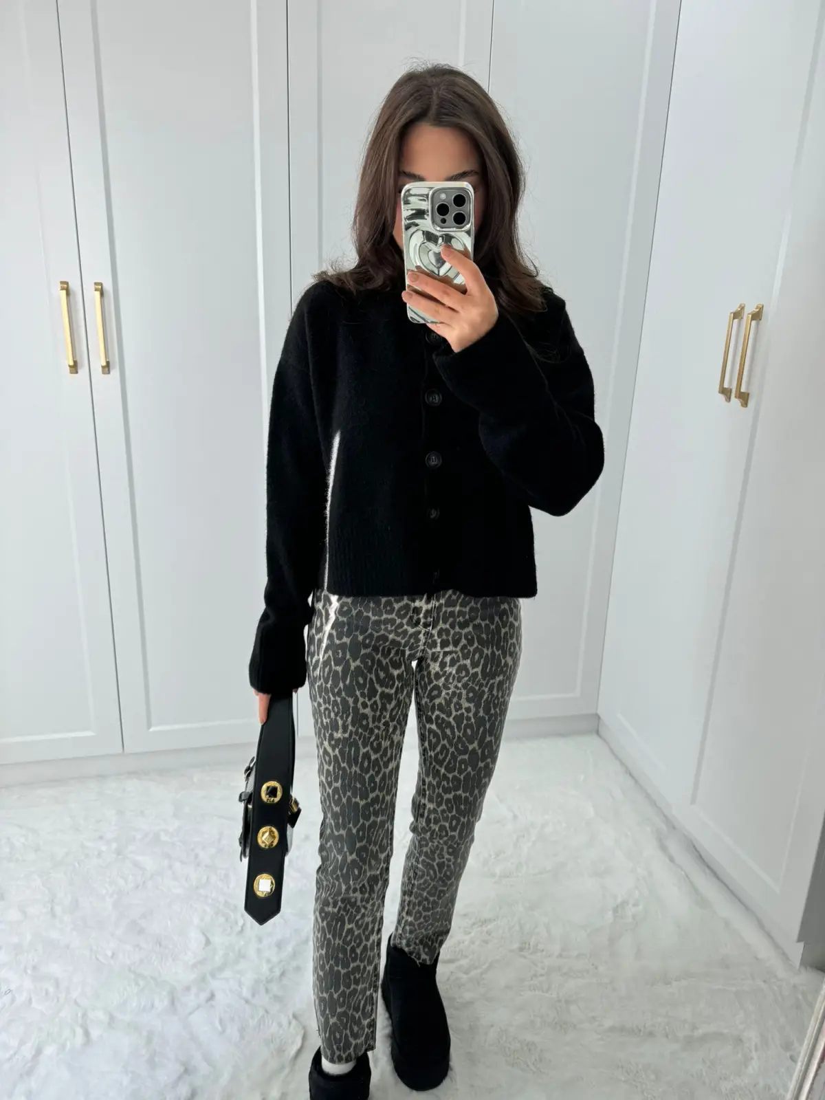 ZARA BOYFİT LEOPAR JEAN