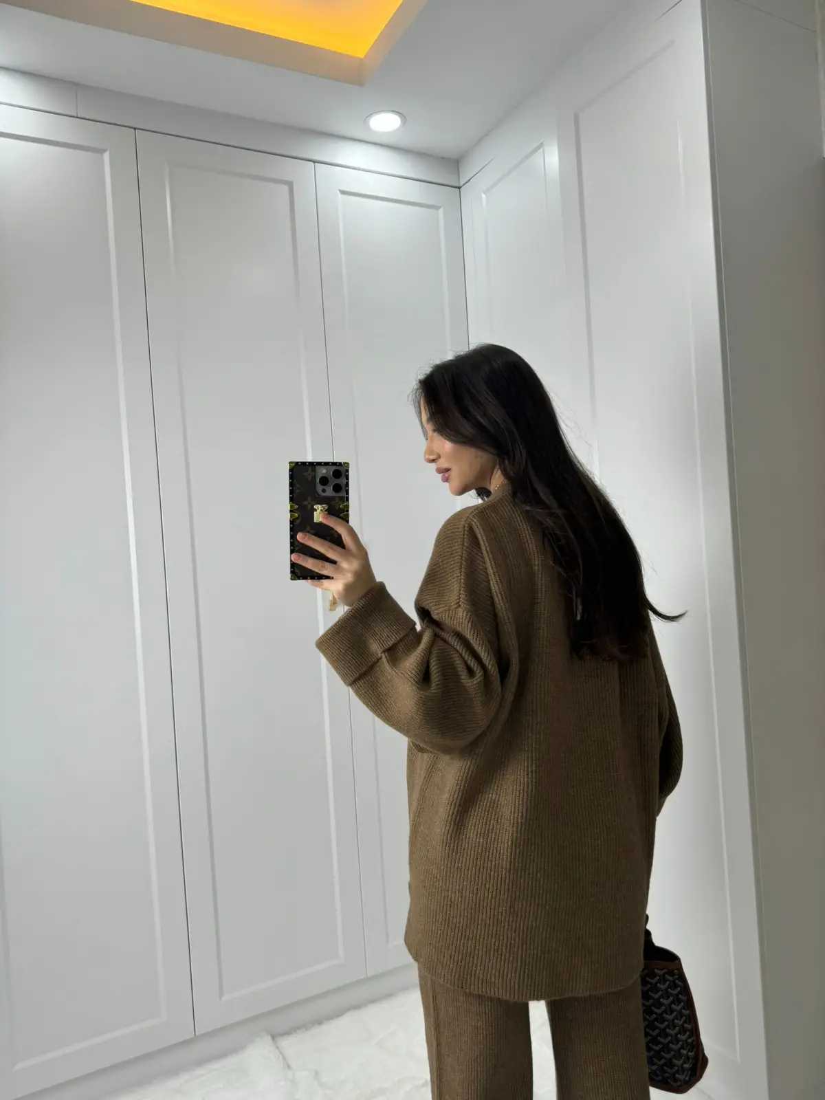 OVERSIZE TRİKO TAKIM TABA RENK