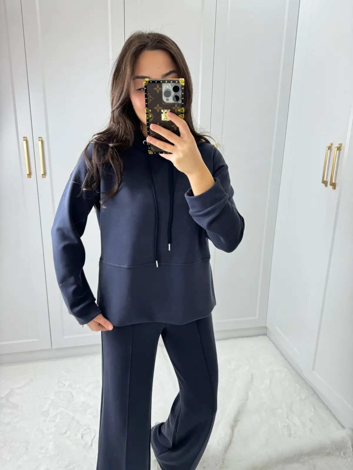 MODAL TAKIM YAN YIRTMACLI ANTRASİT RENK