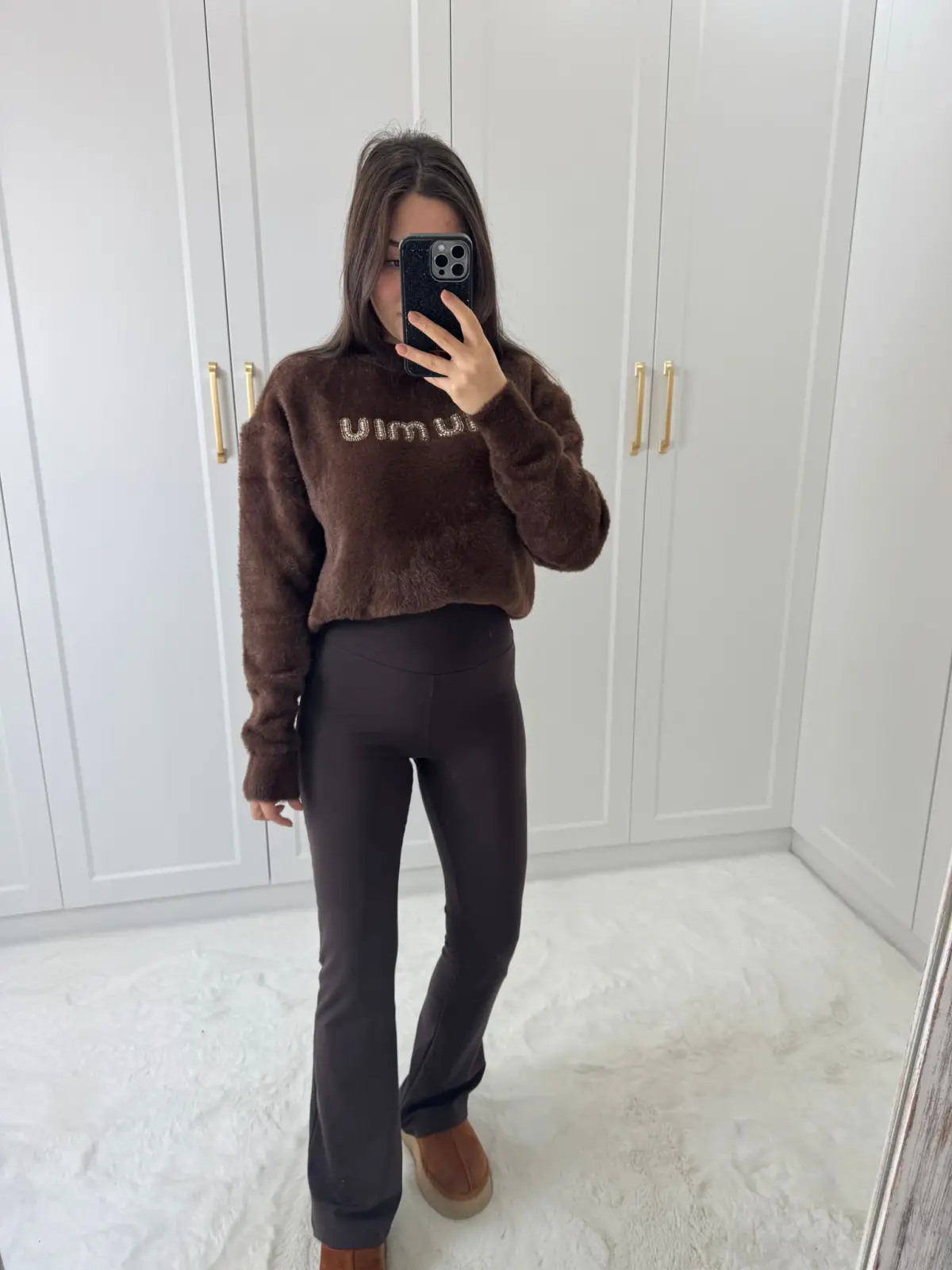 OYSHO İSPANYOL KAHVE TAYT