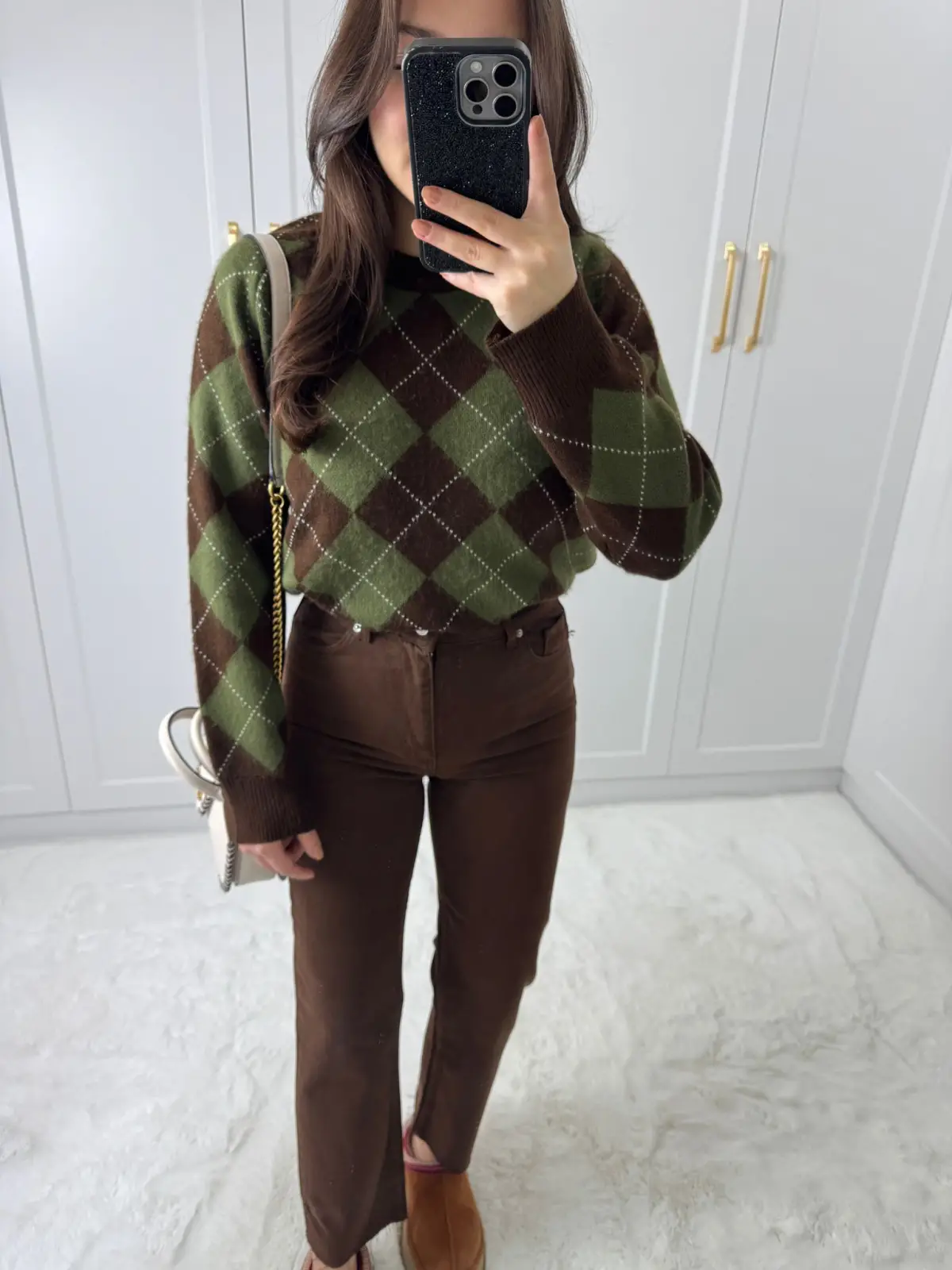 BAKLAVA DESENLİ KAZAK