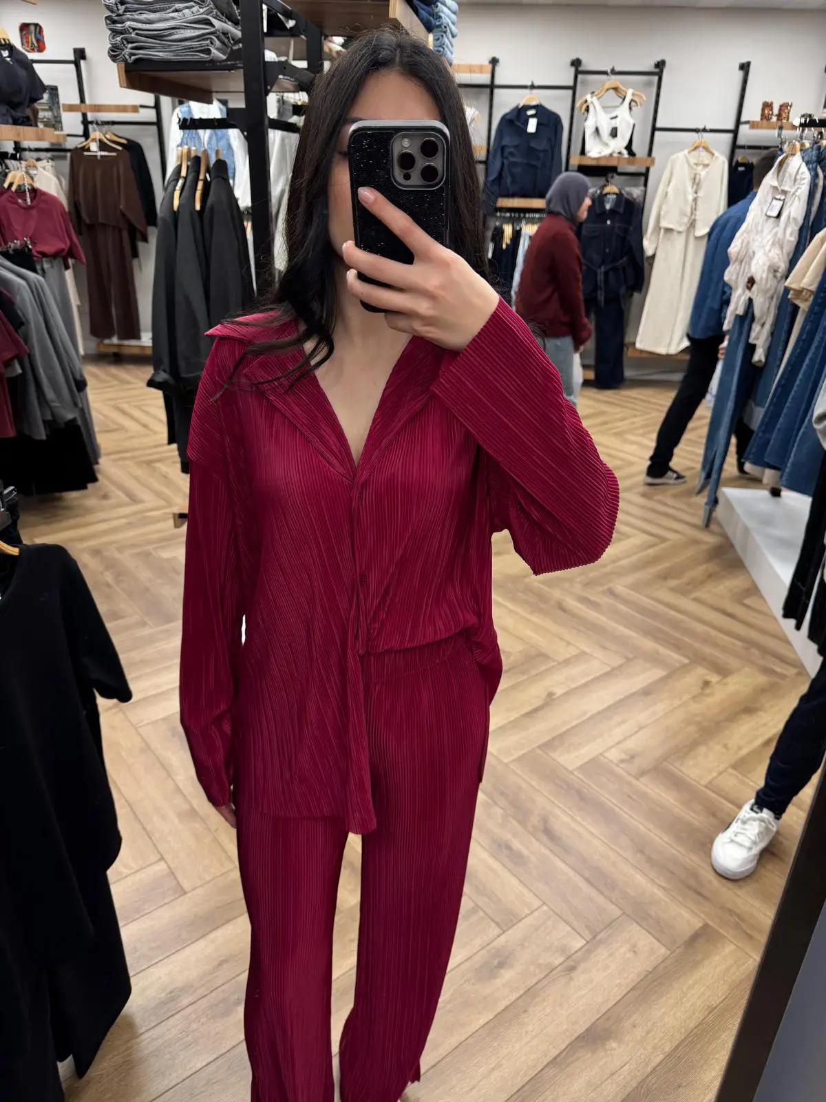 FİTİLLİ TAKIM BORDO